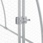 vidaXL Jaula para conejos acero galvanizado plateado 600x105x120 cm vidaXL Jaula para conejos acero galvanizado plateado 600x105x120 cm