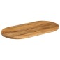 vidaXL Tablero de mesa ovalado madera maciza de mango 140x50x3,8 cm vidaXL Tablero de mesa ovalado madera maciza de mango 140x50x3,8 cm