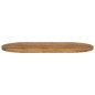 vidaXL Tablero de mesa ovalado madera maciza de mango 140x50x3,8 cm vidaXL Tablero de mesa ovalado madera maciza de mango 140x50x3,8 cm