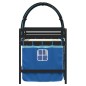 vidaXL Cama alta para niños con túnel madera pino azul 90x190 cm vidaXL Cama alta para niños con túnel madera pino azul 90x190 cm