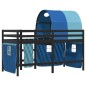 vidaXL Cama alta para niños con túnel madera pino azul 90x190 cm vidaXL Cama alta para niños con túnel madera pino azul 90x190 cm