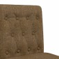 vidaXL Taburetes altos 2 uds madera maciza de caucho y tela vidaXL Taburetes altos 2 uds madera maciza de caucho y tela