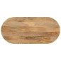 vidaXL Tablero de mesa ovalado madera maciza de mango 90x40x3,8 cm vidaXL Tablero de mesa ovalado madera maciza de mango 90x40x3,8 cm
