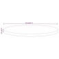 vidaXL Tablero de mesa redondo madera maciza de mango Ø 50x2,5 cm vidaXL Tablero de mesa redondo madera maciza de mango Ø 50x2,5 cm