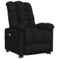 vidaXL Sillón de masaje de tela negro vidaXL Sillón de masaje de tela negro