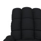vidaXL Sillón de masaje de tela negro vidaXL Sillón de masaje de tela negro