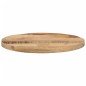vidaXL Tablero de mesa redondo madera maciza mango rugosa Ø 60x3,8 cm vidaXL Tablero de mesa redondo madera maciza mango rugosa Ø 60x3,8 cm