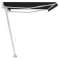 vidaXL Toldo de pie retráctil manual gris antracita 500x300 cm vidaXL Toldo de pie retráctil manual gris antracita 500x300 cm