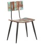 vidaXL Sillas de comedor 2 unidades madera maciza reciclada vidaXL Sillas de comedor 2 unidades madera maciza reciclada