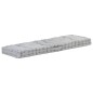 vidaXL Cojín para palés algodón gris 120x40x7 cm vidaXL Cojín para palés algodón gris 120x40x7 cm