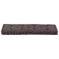 vidaXL Cojín para palés algodón gris antracita 120x40x7 cm vidaXL Cojín para palés algodón gris antracita 120x40x7 cm