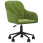 vidaXL Silla de oficina giratoria de terciopelo verde claro vidaXL Silla de oficina giratoria de terciopelo verde claro