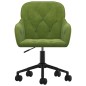 vidaXL Silla de oficina giratoria de terciopelo verde claro vidaXL Silla de oficina giratoria de terciopelo verde claro