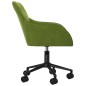 vidaXL Silla de oficina giratoria de terciopelo verde claro vidaXL Silla de oficina giratoria de terciopelo verde claro