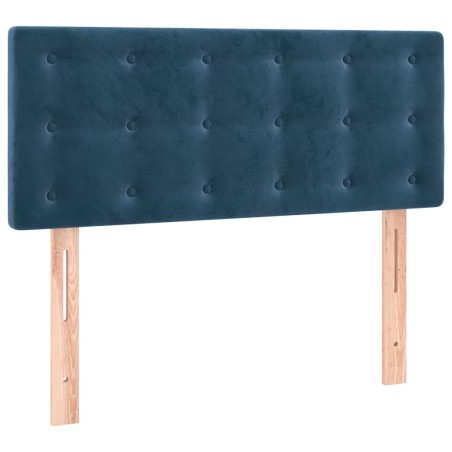 vidaXL Cabecero de terciopelo azul 100x5x78/88 cm