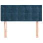vidaXL Cabecero de terciopelo azul 100x5x78/88 cm vidaXL Cabecero de terciopelo azul 100x5x78/88 cm