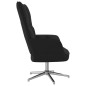 vidaXL Sillón de relax de terciopelo negro