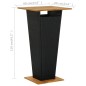 vidaXL Conjunto de bar para jardín 5 piezas negro vidaXL Conjunto de bar para jardín 5 piezas negro