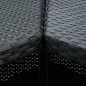 vidaXL Set de bar para jardín 4 pzas y cojines ratán sintético negro vidaXL Set de bar para jardín 4 pzas y cojines ratán sintético negro