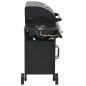 vidaXL Barbacoa grill de gas 4+1 quemadores negro vidaXL Barbacoa grill de gas 4+1 quemadores negro
