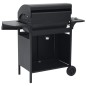 vidaXL Barbacoa grill de gas 4+1 quemadores negro vidaXL Barbacoa grill de gas 4+1 quemadores negro