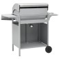 vidaXL Barbacoa grill de gas 4+1 quemadores plateada vidaXL Barbacoa grill de gas 4+1 quemadores plateada
