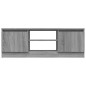 vidaXL Mueble de TV con puerta gris Sonoma 102x30x36 cm