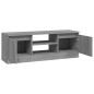 vidaXL Mueble de TV con puerta gris Sonoma 102x30x36 cm