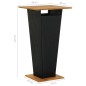vidaXL Set muebles bar jardín 3 piezas y cojines ratán sintético negro vidaXL Set muebles bar jardín 3 piezas y cojines ratán sintético negro