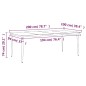 vidaXL Juego de comedor de jardín 9 piezas gris y negro vidaXL Juego de comedor de jardín 9 piezas gris y negro