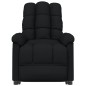 vidaXL Sillón de masaje elevable tela negro vidaXL Sillón de masaje elevable tela negro