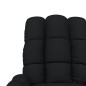 vidaXL Sillón de masaje elevable tela negro vidaXL Sillón de masaje elevable tela negro