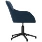 vidaXL Sillas de comedor giratorias 2 uds terciopelo azul vidaXL Sillas de comedor giratorias 2 uds terciopelo azul