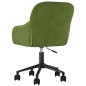vidaXL Sillas de comedor giratorias 2 unidades terciopelo verde claro