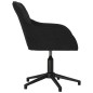 vidaXL Sillas de comedor giratorias 2 uds terciopelo negro vidaXL Sillas de comedor giratorias 2 uds terciopelo negro