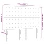 vidaXL Cabeceros 4 unidades cuero sintético capuchino 72x5x78/88 cm vidaXL Cabeceros 4 unidades cuero sintético capuchino 72x5x78/88 cm