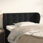 vidaXL Cabecero de terciopelo negro 103x23x78/88 cm vidaXL Cabecero de terciopelo negro 103x23x78/88 cm