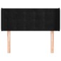 vidaXL Cabecero de terciopelo negro 103x16x78/88 cm vidaXL Cabecero de terciopelo negro 103x16x78/88 cm
