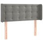 vidaXL Cabecero de terciopelo gris claro 103x16x78/88 cm vidaXL Cabecero de terciopelo gris claro 103x16x78/88 cm