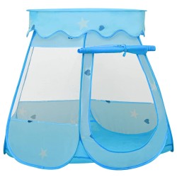 vidaXL Tienda de juegos para niños con 250 bolas azul 102x102x82 cm