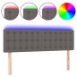 vidaXL Cabecero con LED cuero sintético negro 144x5x78/88 cm vidaXL Cabecero con LED cuero sintético negro 144x5x78/88 cm