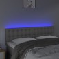 vidaXL Cabecero con LED cuero sintético negro 144x5x78/88 cm vidaXL Cabecero con LED cuero sintético negro 144x5x78/88 cm