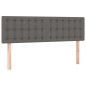 vidaXL Cabecero con LED cuero sintético negro 144x5x78/88 cm vidaXL Cabecero con LED cuero sintético negro 144x5x78/88 cm