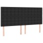 vidaXL Cama box spring con colchón cuero sintético negro 160x200 cm vidaXL Cama box spring con colchón cuero sintético negro 160x200 cm