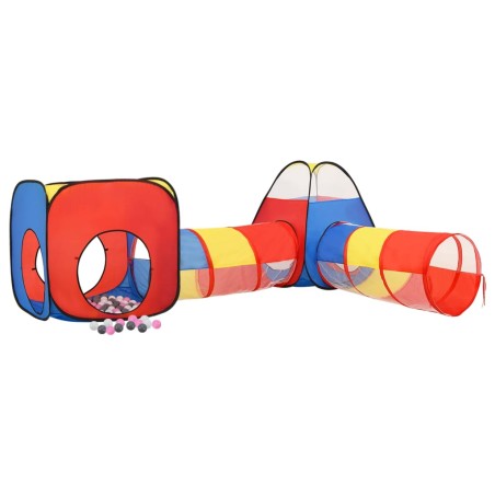 vidaXL Tienda de juego de niños con 250 bolas multicolor 190x264x90 cm