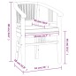 vidaXL Juego de comedor para jardín 3 pzas madera maciza de teca vidaXL Juego de comedor para jardín 3 pzas madera maciza de teca
