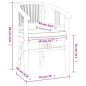 vidaXL Juego de comedor para jardín 3 pzas madera maciza de teca vidaXL Juego de comedor para jardín 3 pzas madera maciza de teca