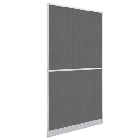 vidaXL Mosquitera con bisagras para puertas blanca 120x240 cm