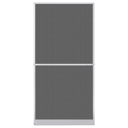 vidaXL Mosquitera con bisagras para puertas blanca 120x240 cm