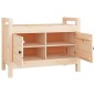 vidaXL Banco de recibidor madera maciza de pino 80x40x60 cm vidaXL Banco de recibidor madera maciza de pino 80x40x60 cm